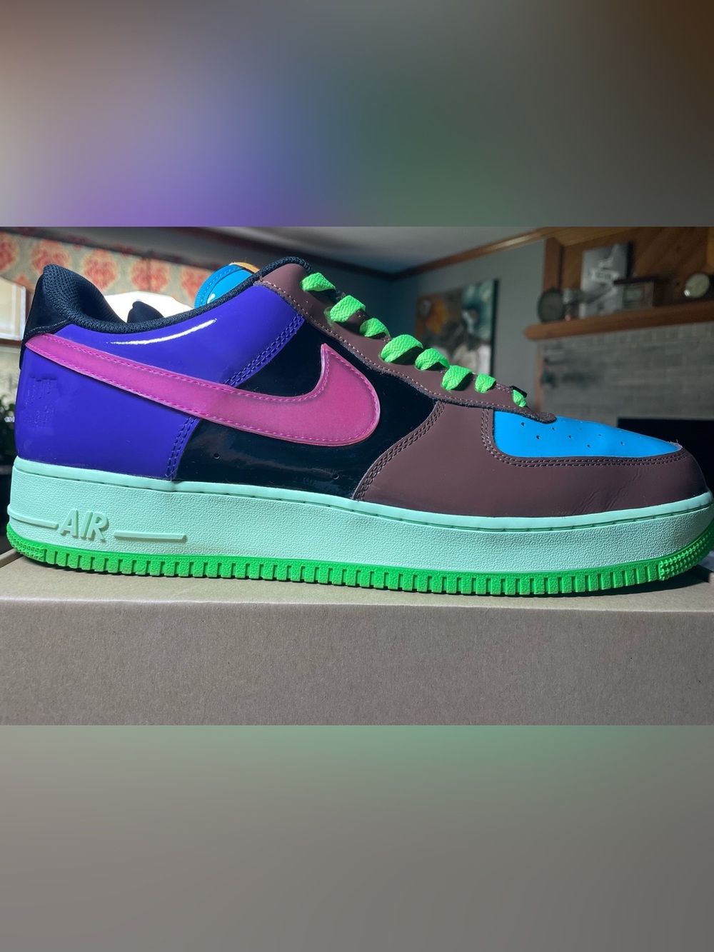 Nike Air Force 1 Low SP Undefeated Multi-Patent Pink Prime 16M